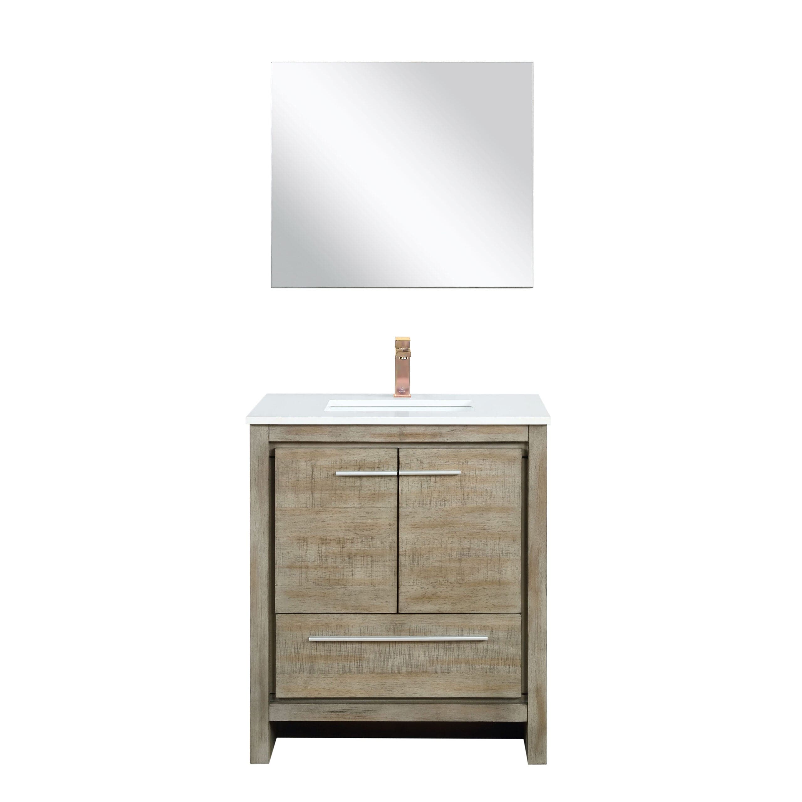 Lafarre 30" Rustic Acacia Bathroom Vanity