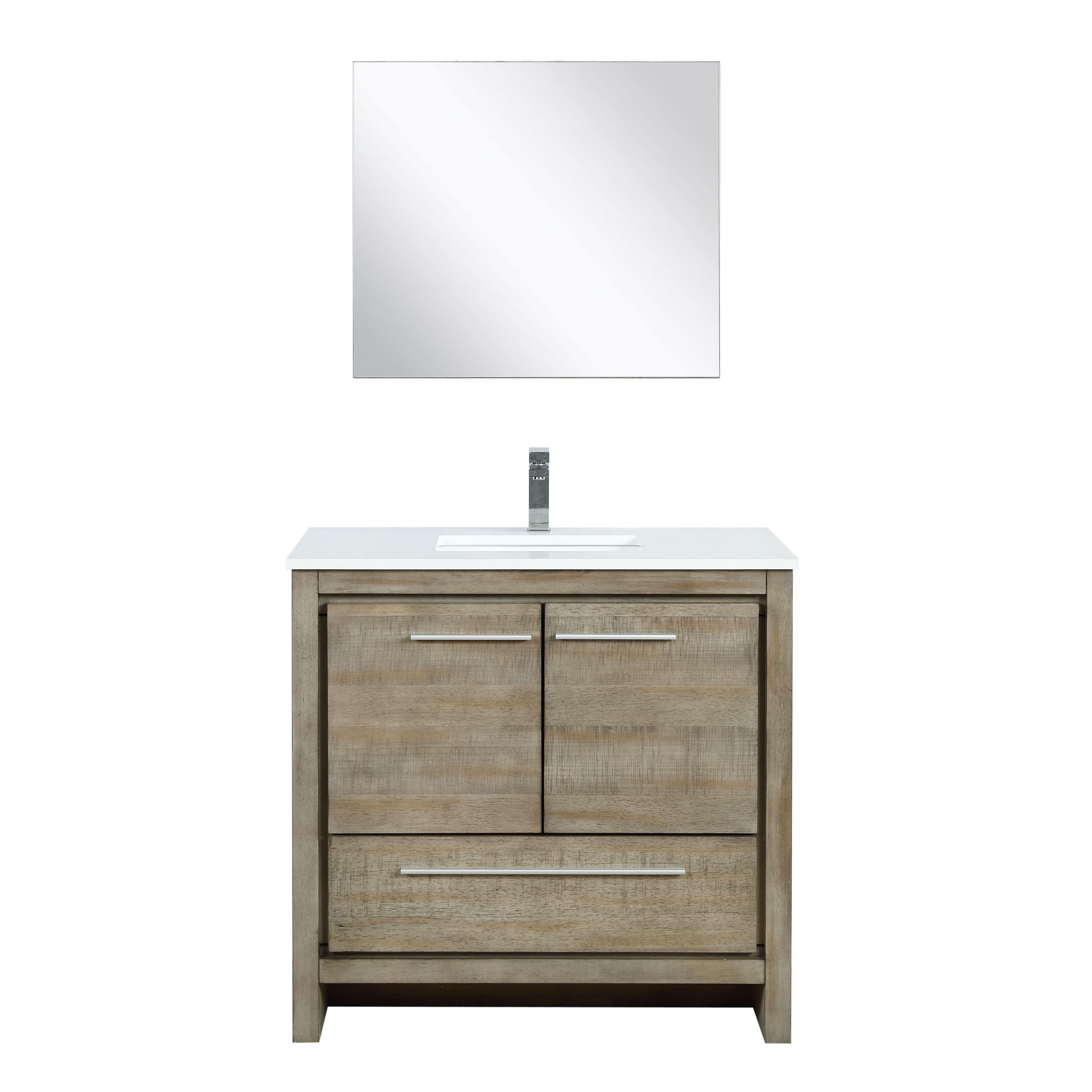Lafarre 36" Rustic Acacia Bathroom Vanity