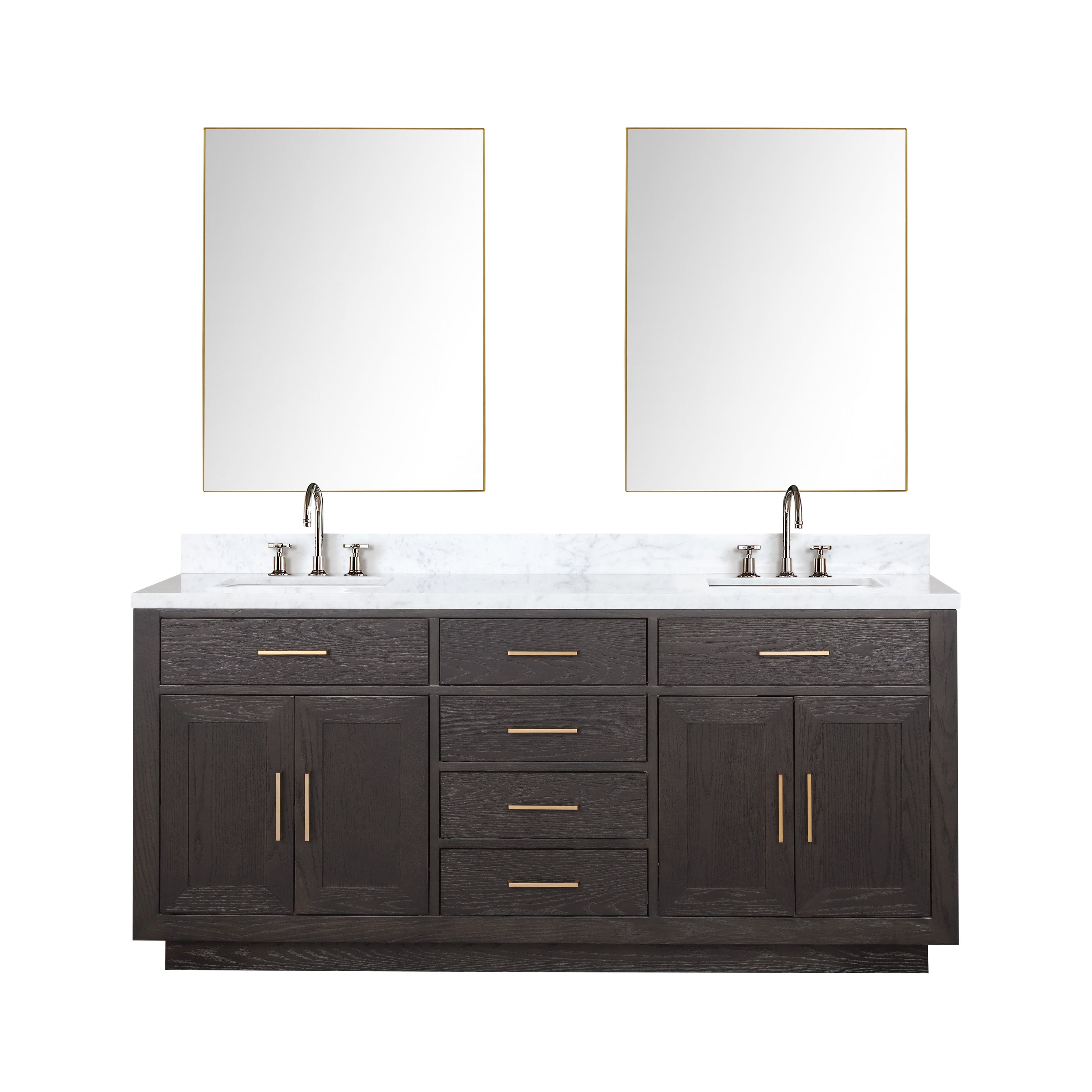 Abbey 72" x 22" Double Bath Vanity