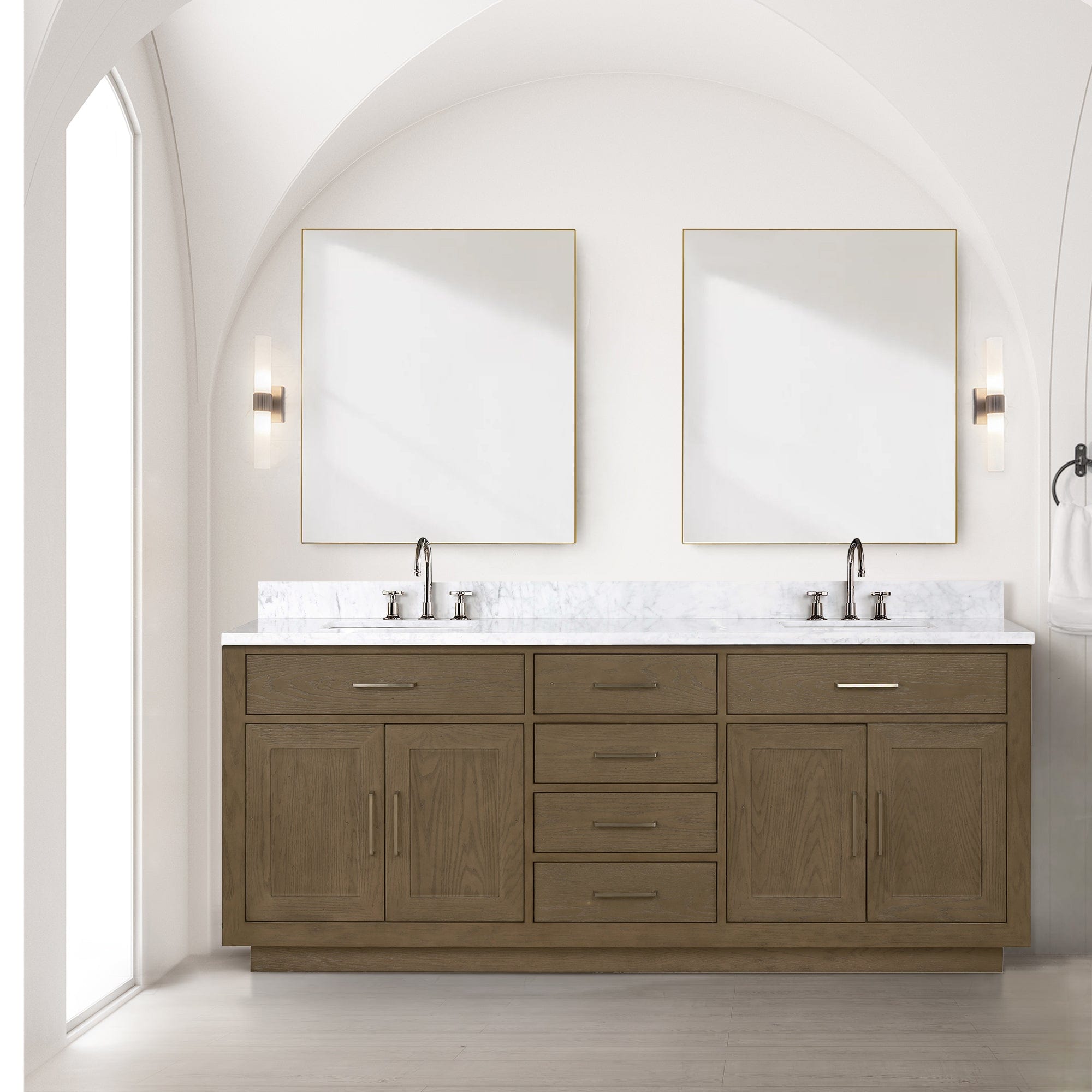 Abbey 80" x 22" Double Bath Vanity