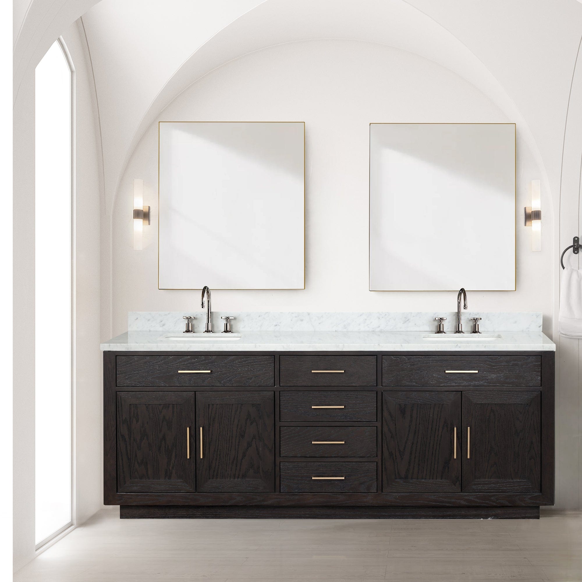 Abbey 84" x 22" Double Bath Vanity