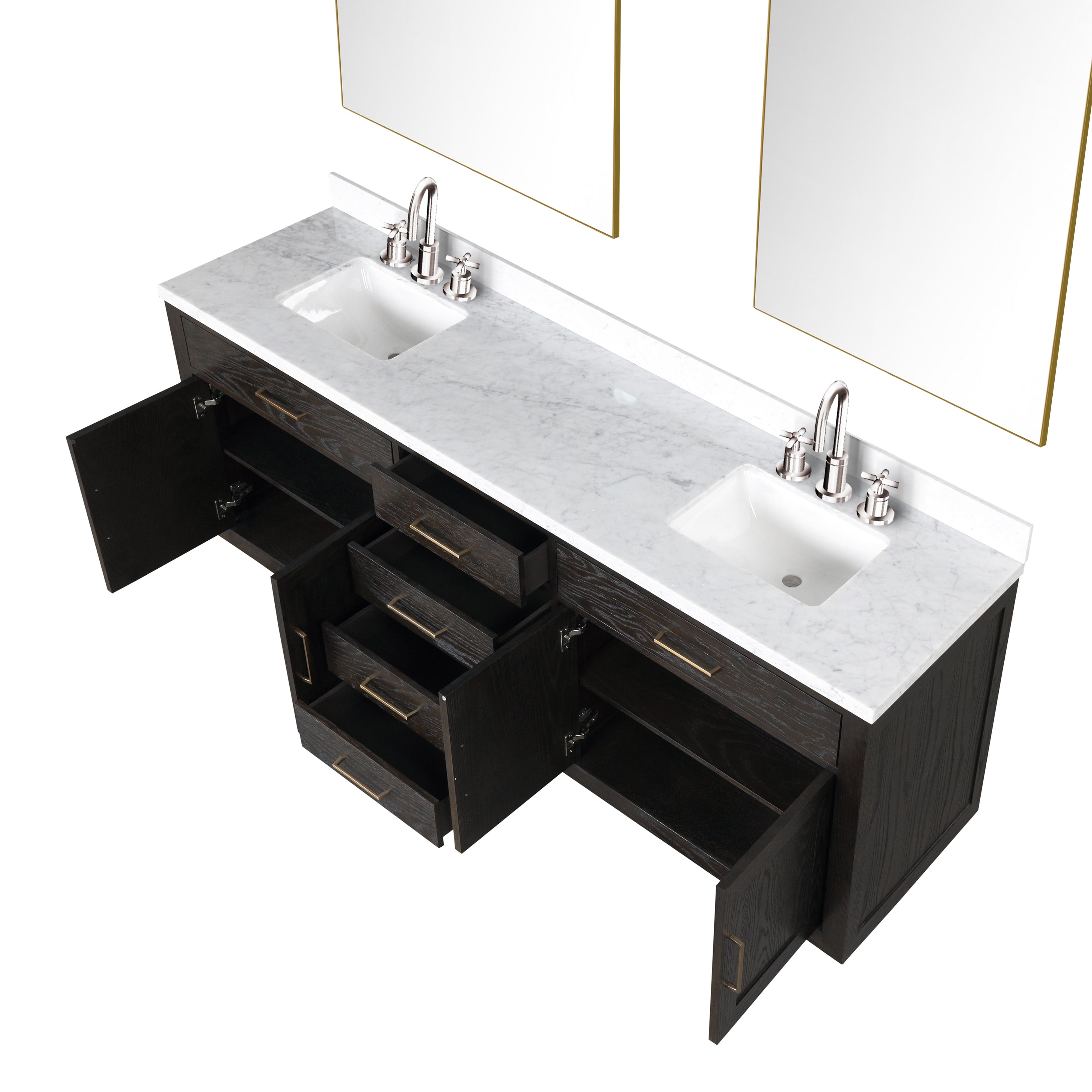 Abbey 84" x 22" Double Bath Vanity
