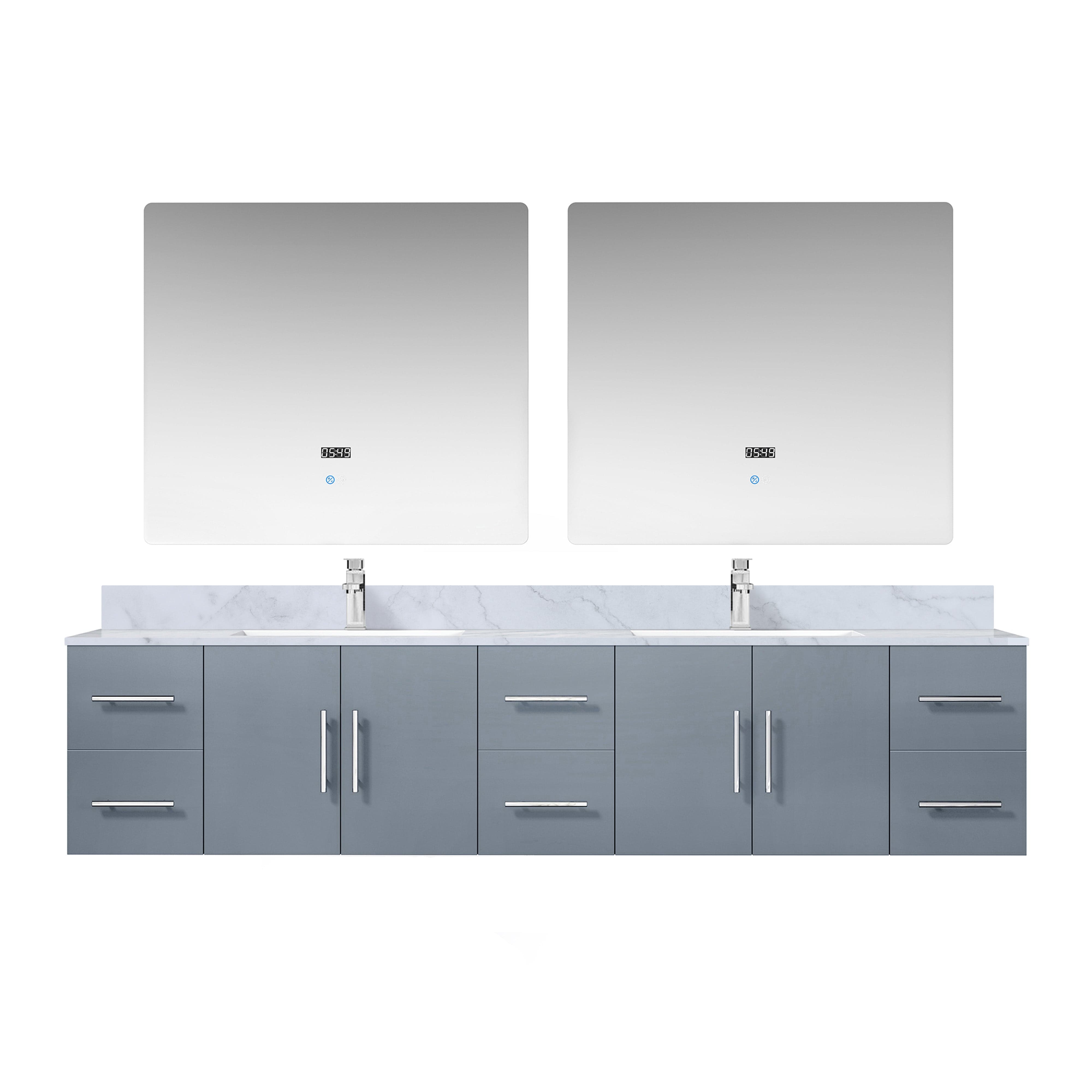 Geneva 84" x 22" Double Bath Vanity