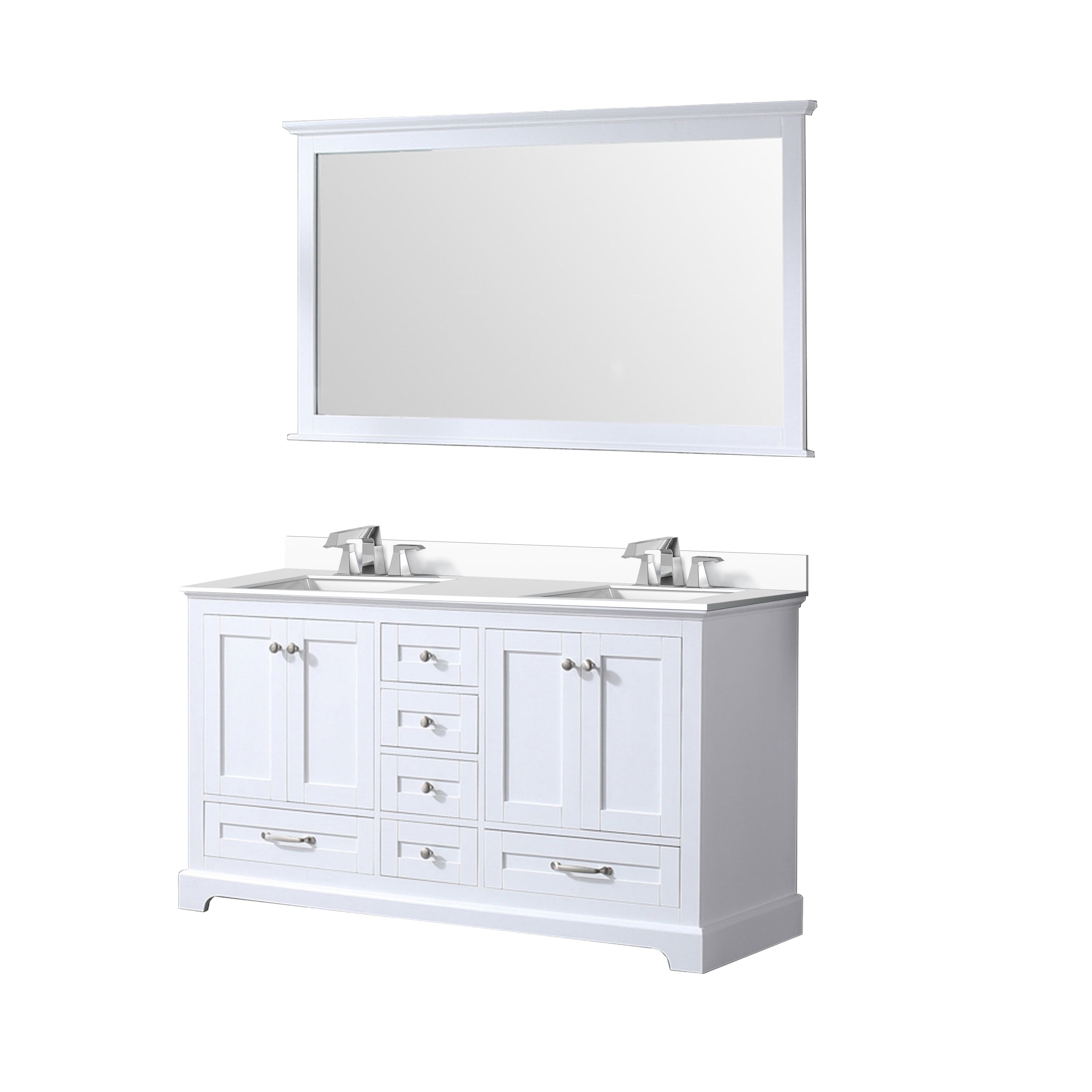 Dukes 60" x 22" Double Bath Vanity
