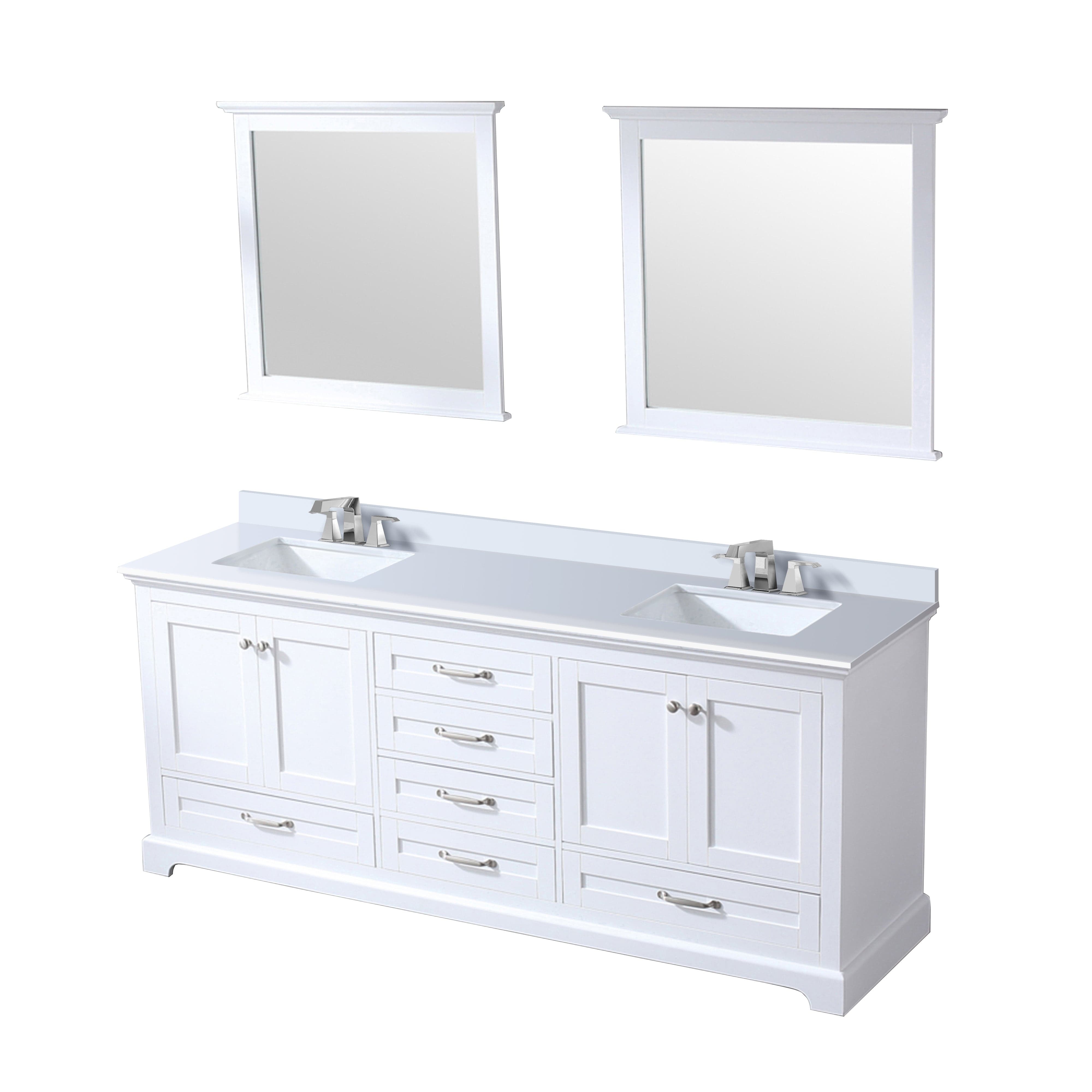 Dukes 80" x 22" Double Bath Vanity