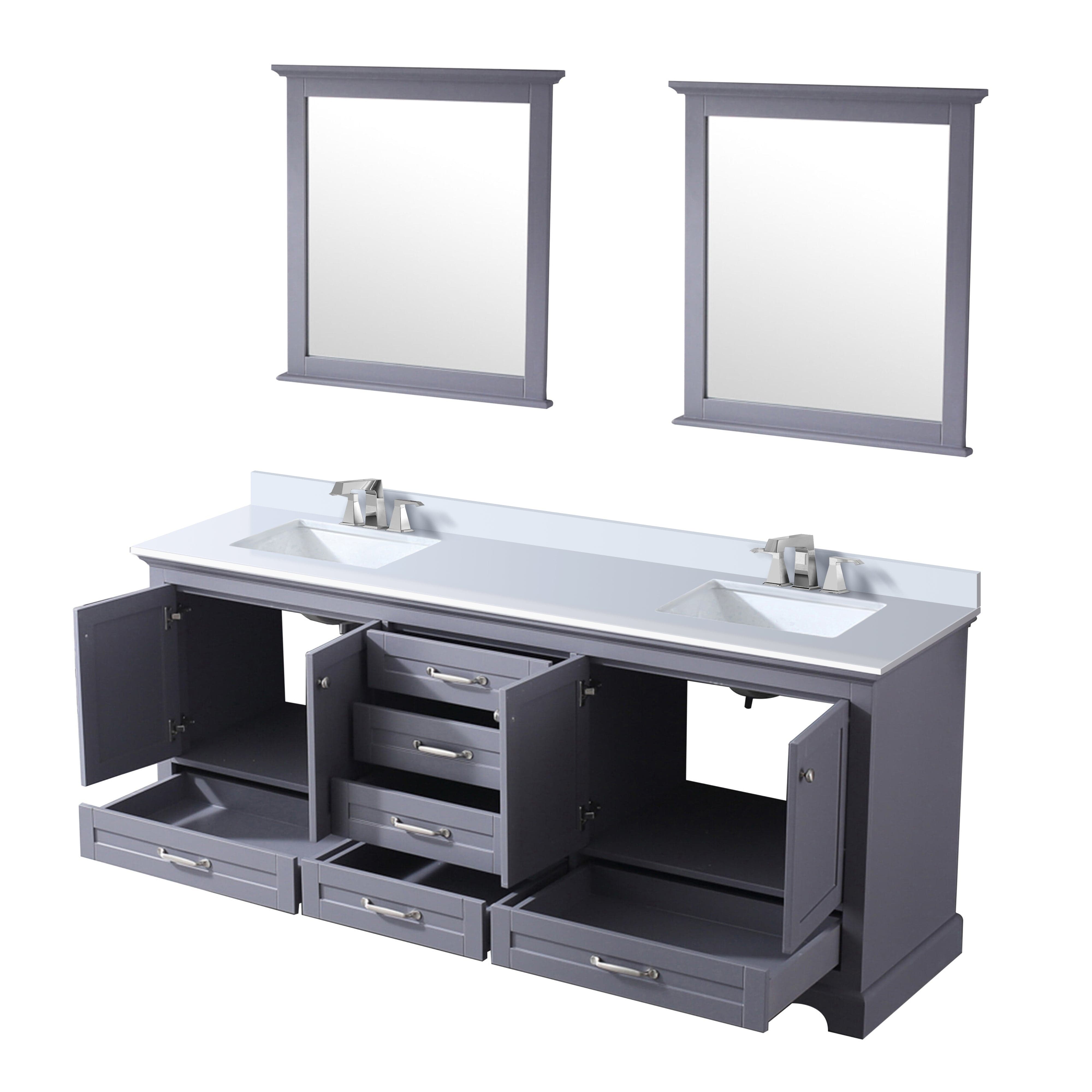 Dukes 80" x 22" Double Bath Vanity