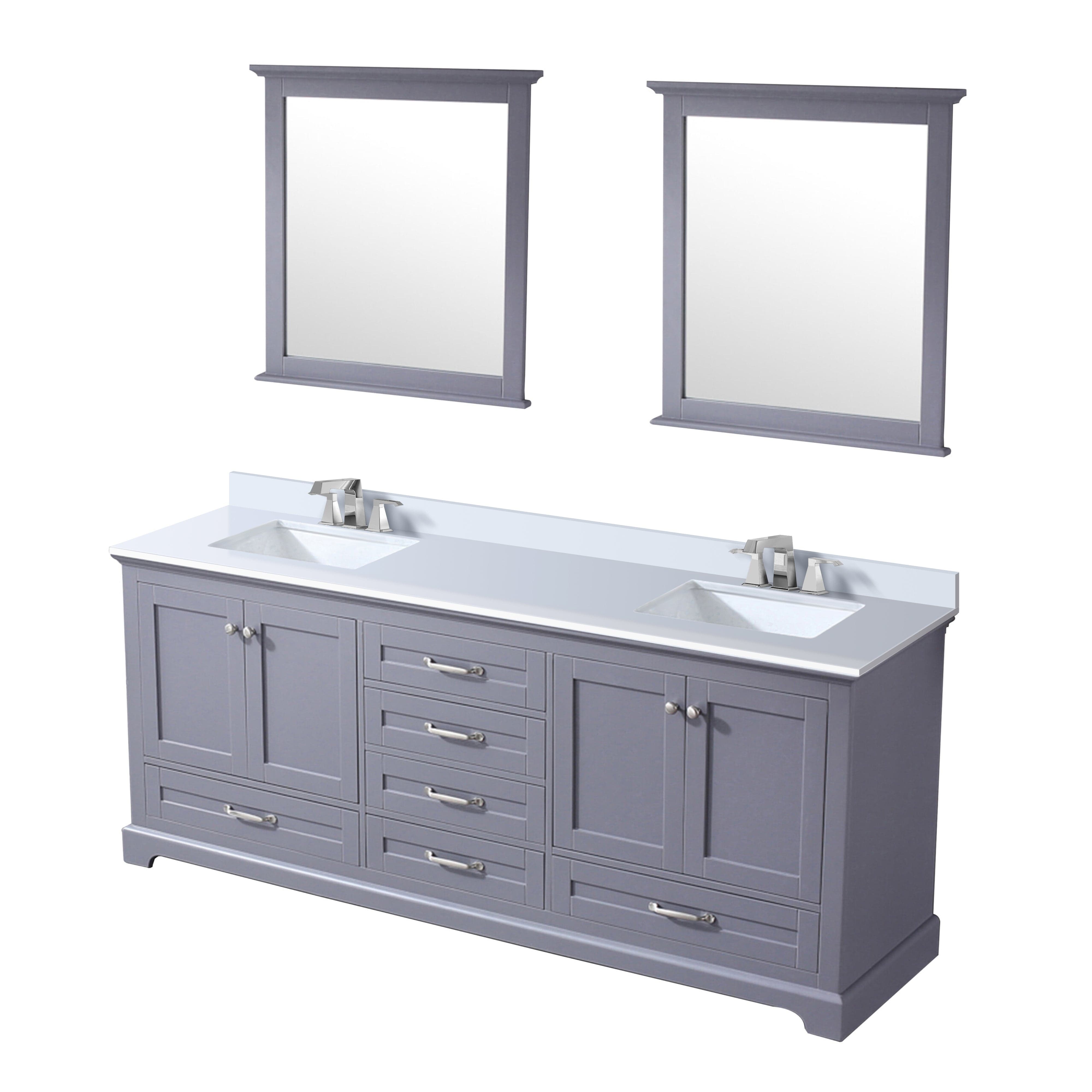 Dukes 80" x 22" Double Bath Vanity