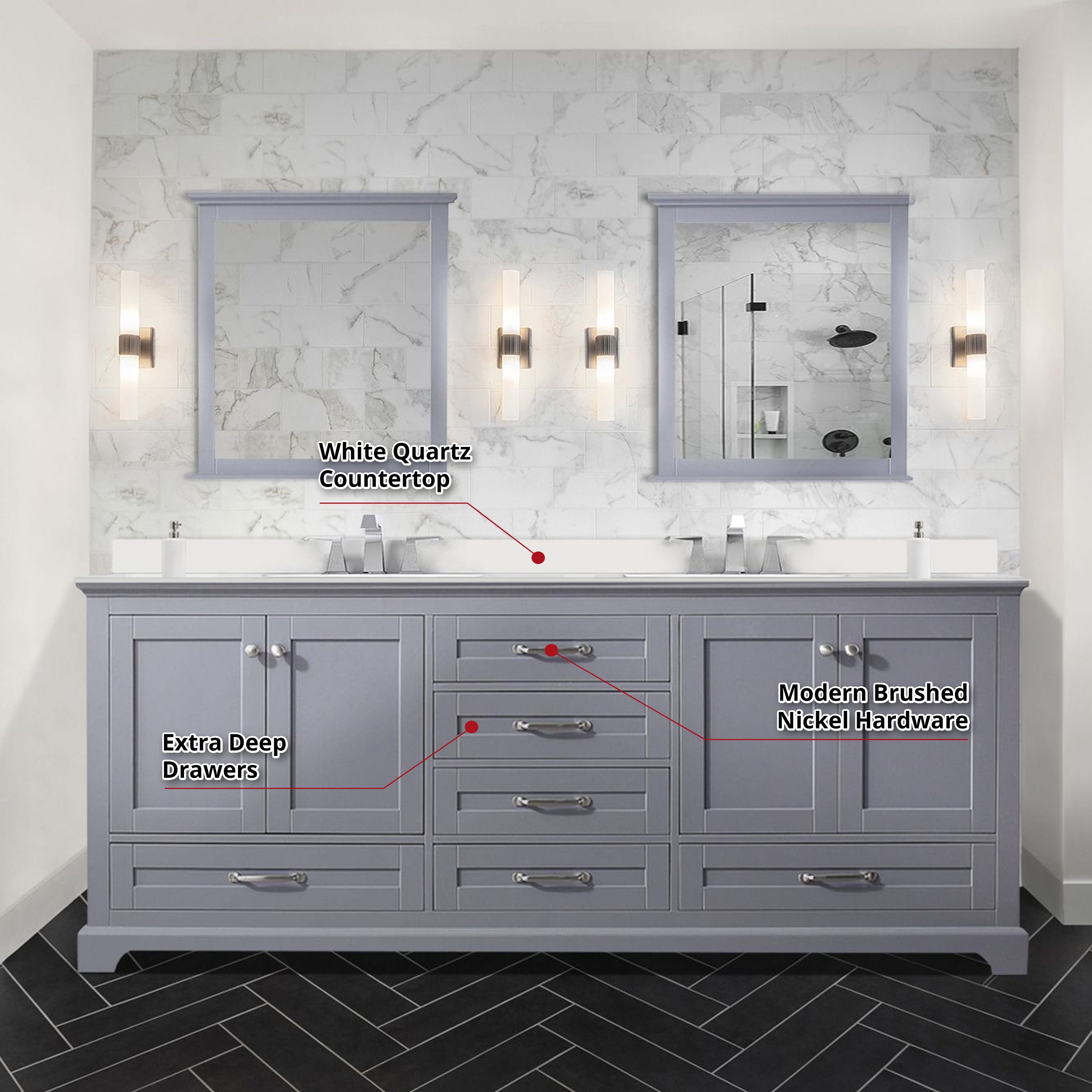 Dukes 80" x 22" Double Bath Vanity