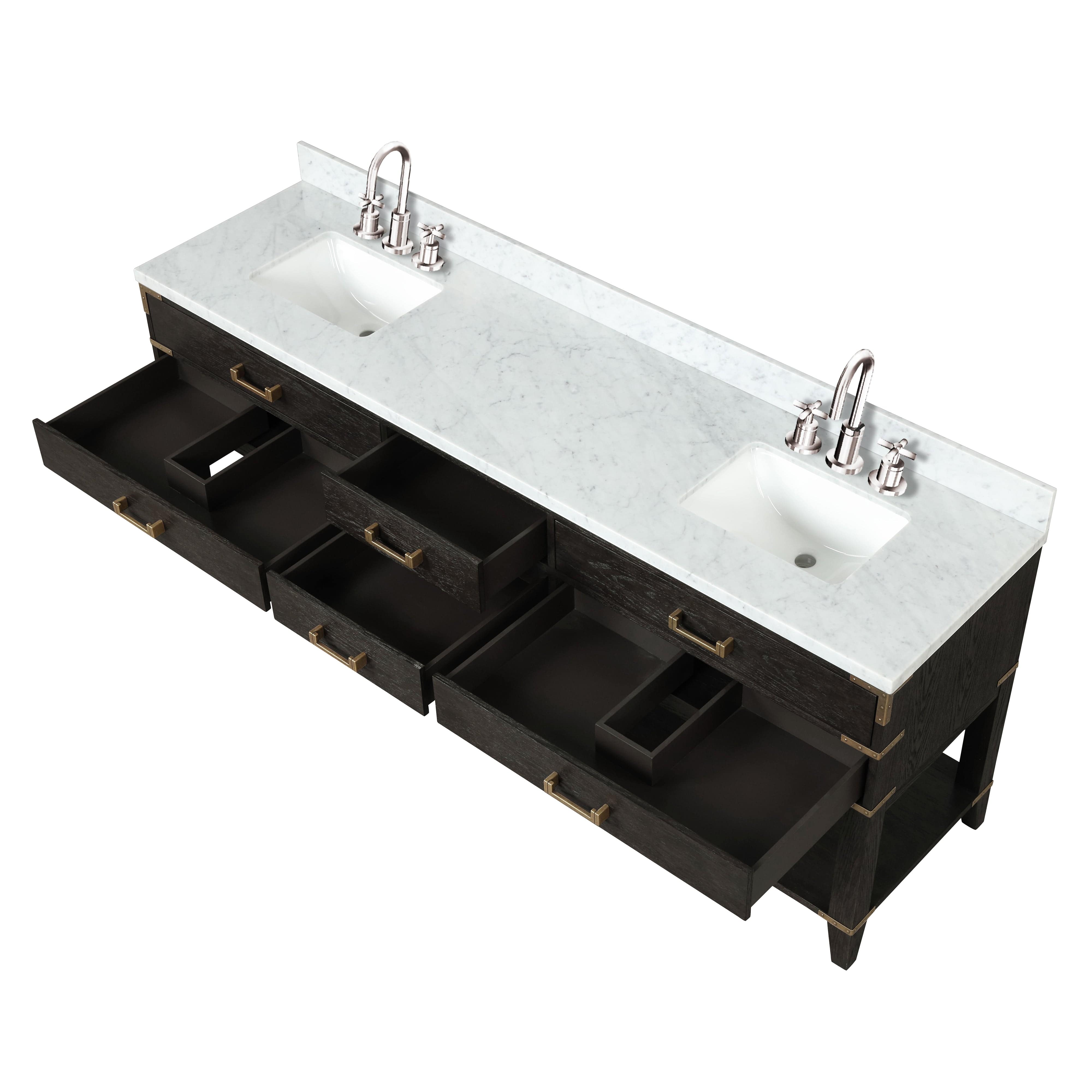 Norwalk 84" x 22" Double Bath Vanity