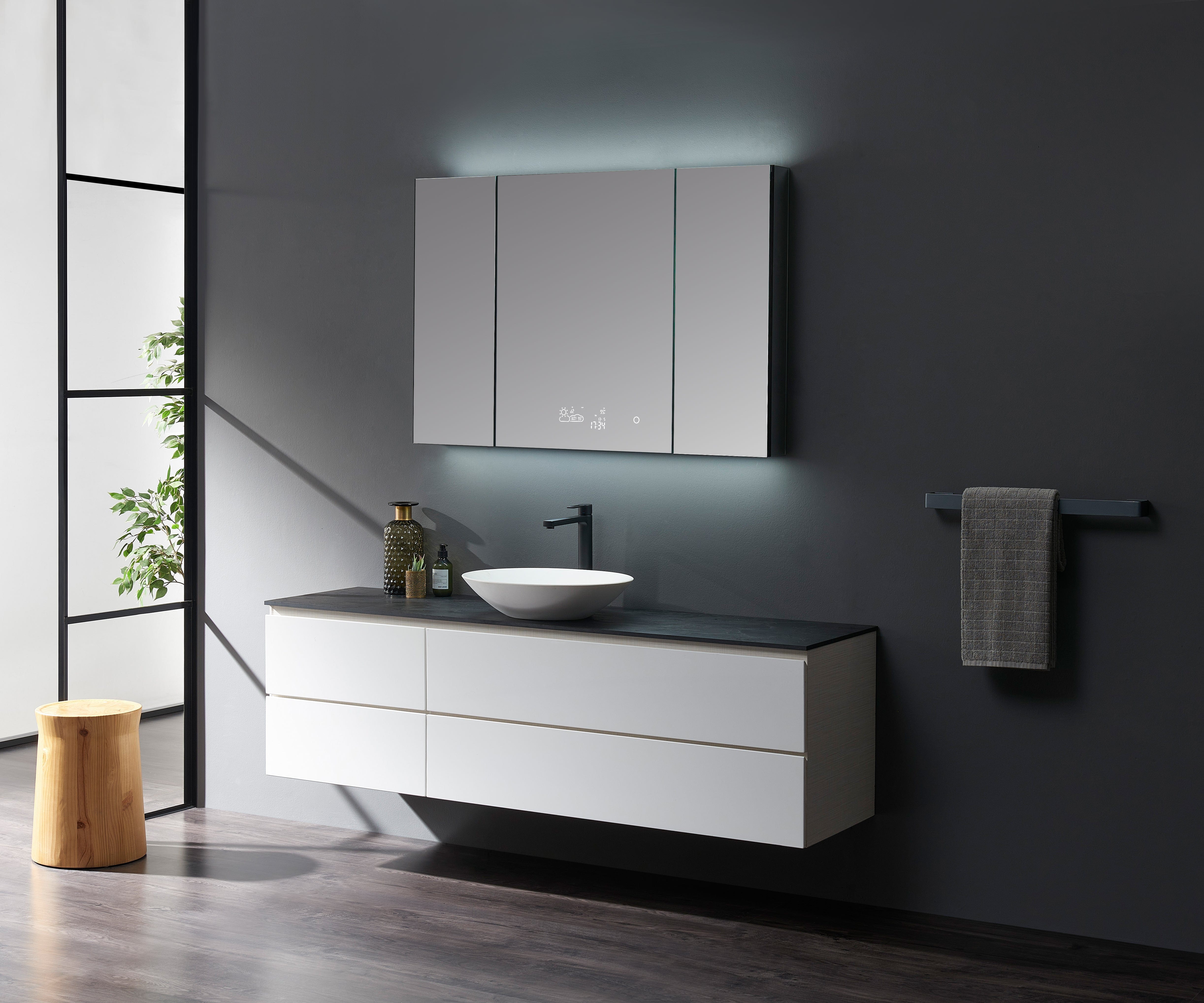 Savera LED Medicine Cabinet w/ Defogger