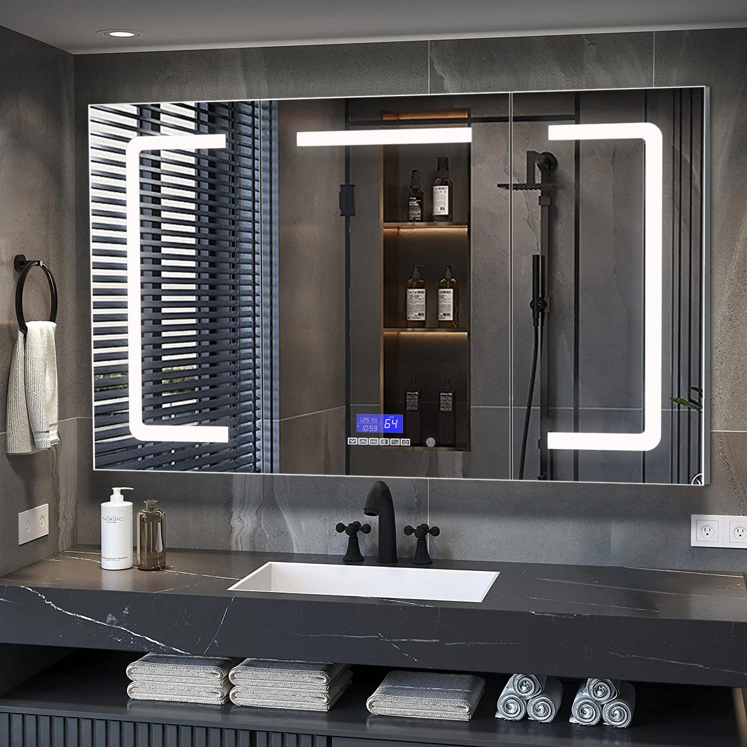 Lesina LED Medicine Cabinet w/ Defogger