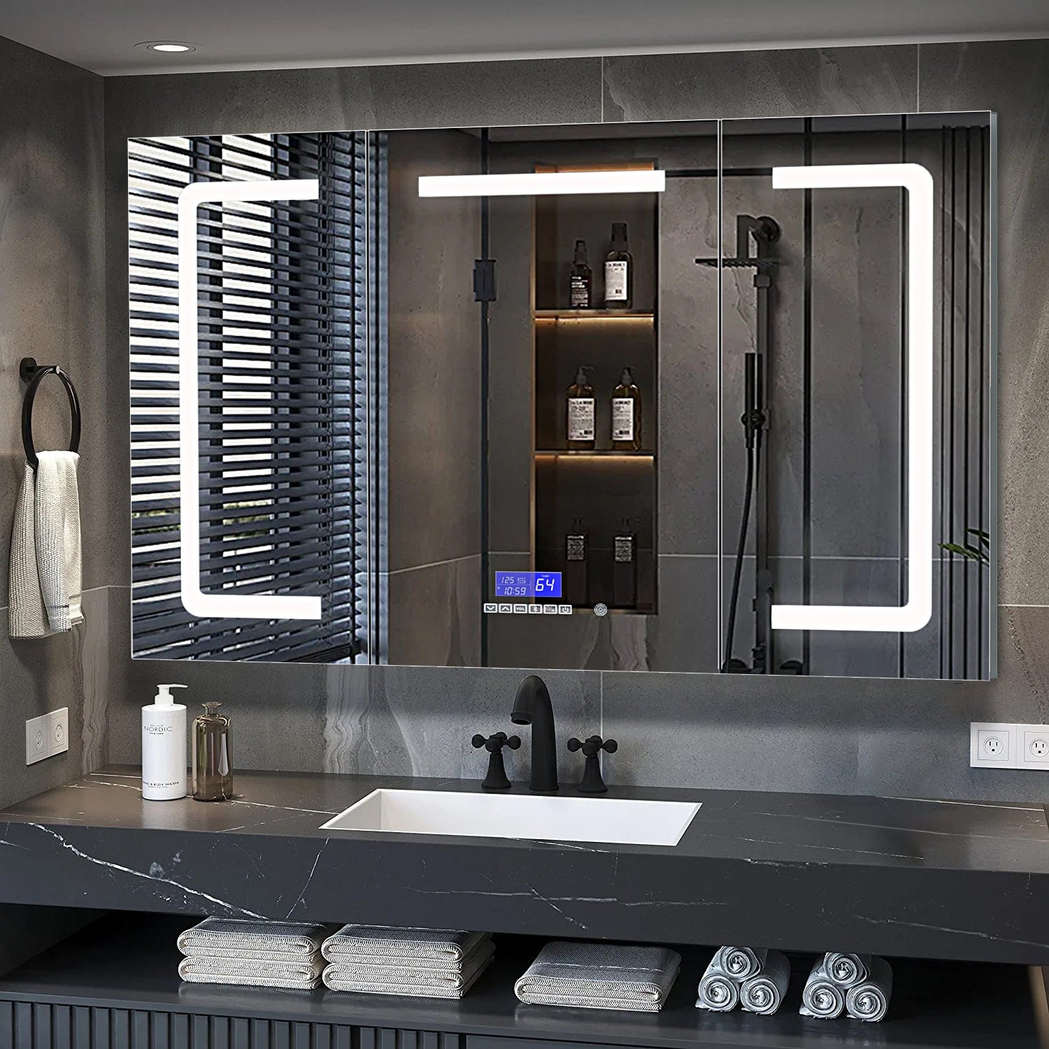 Lesina LED Medicine Cabinet w/ Defogger