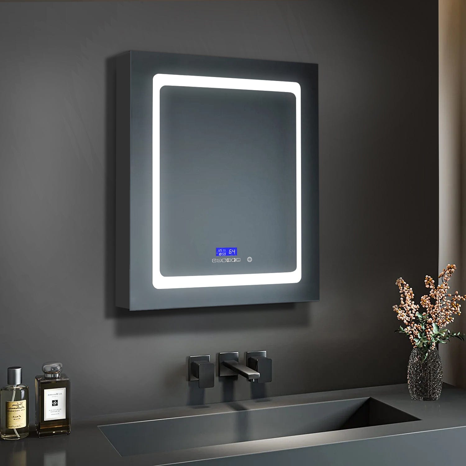 Bracciano LED Medicine Cabinet w/ Defogger