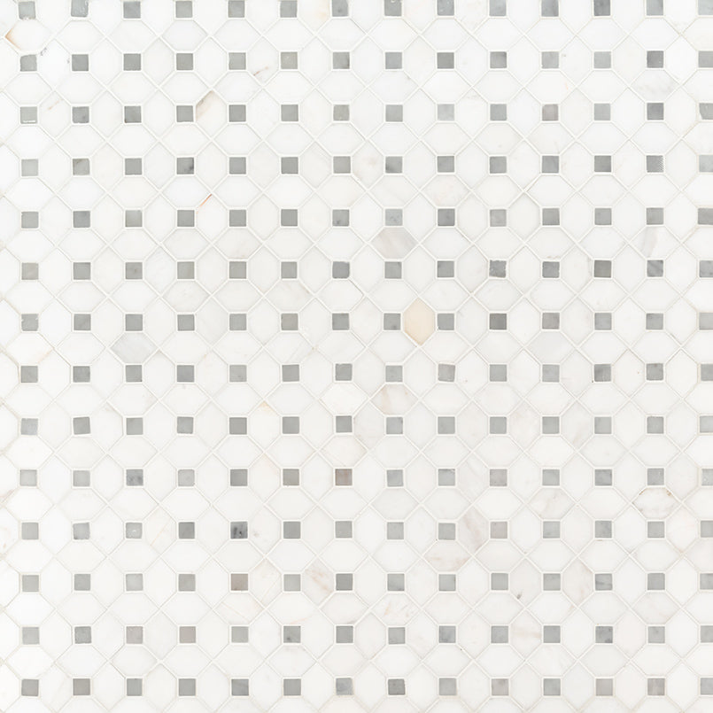Bianco Dolomite Dotty Polished