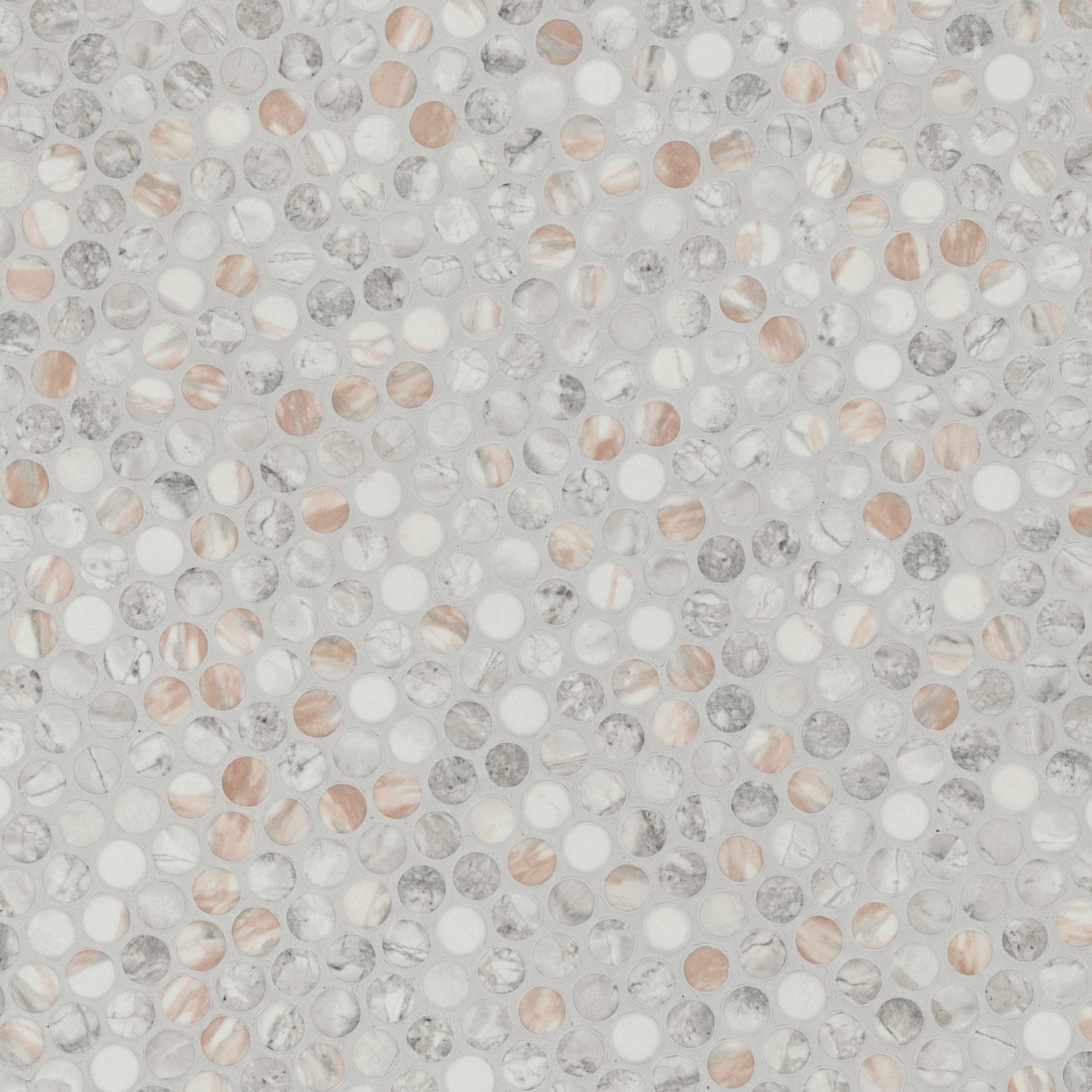 Briar Rosa Penny Round Tile