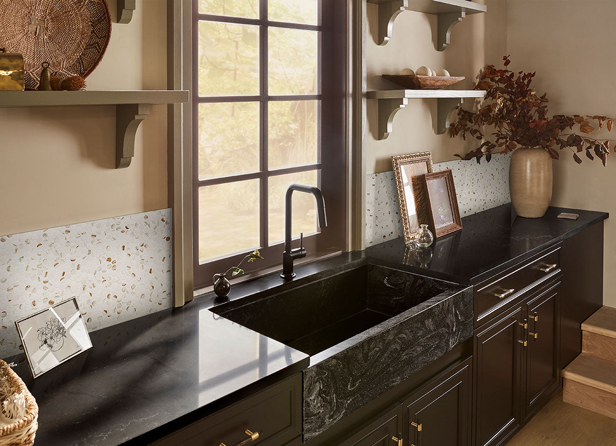 Calacatta Gold Matte Round