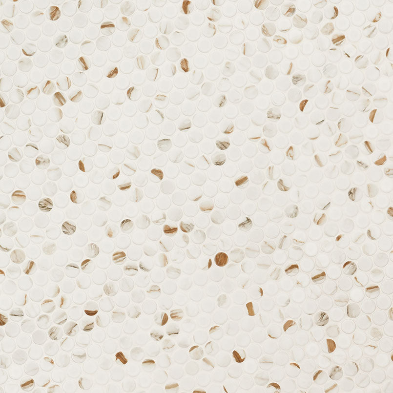 Calacatta Gold Matte Round