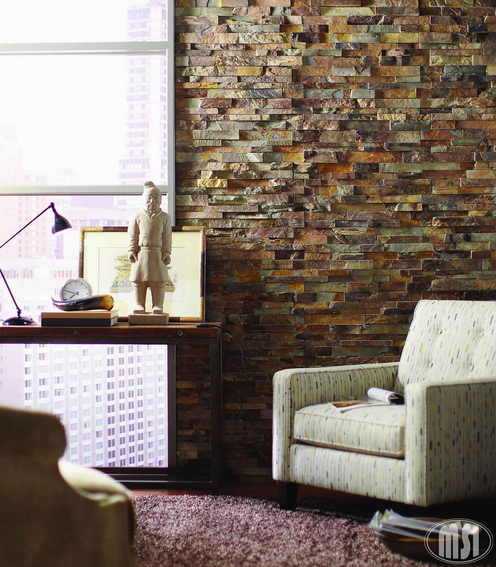 RockMount™ Stacked Stone Panels - California Gold