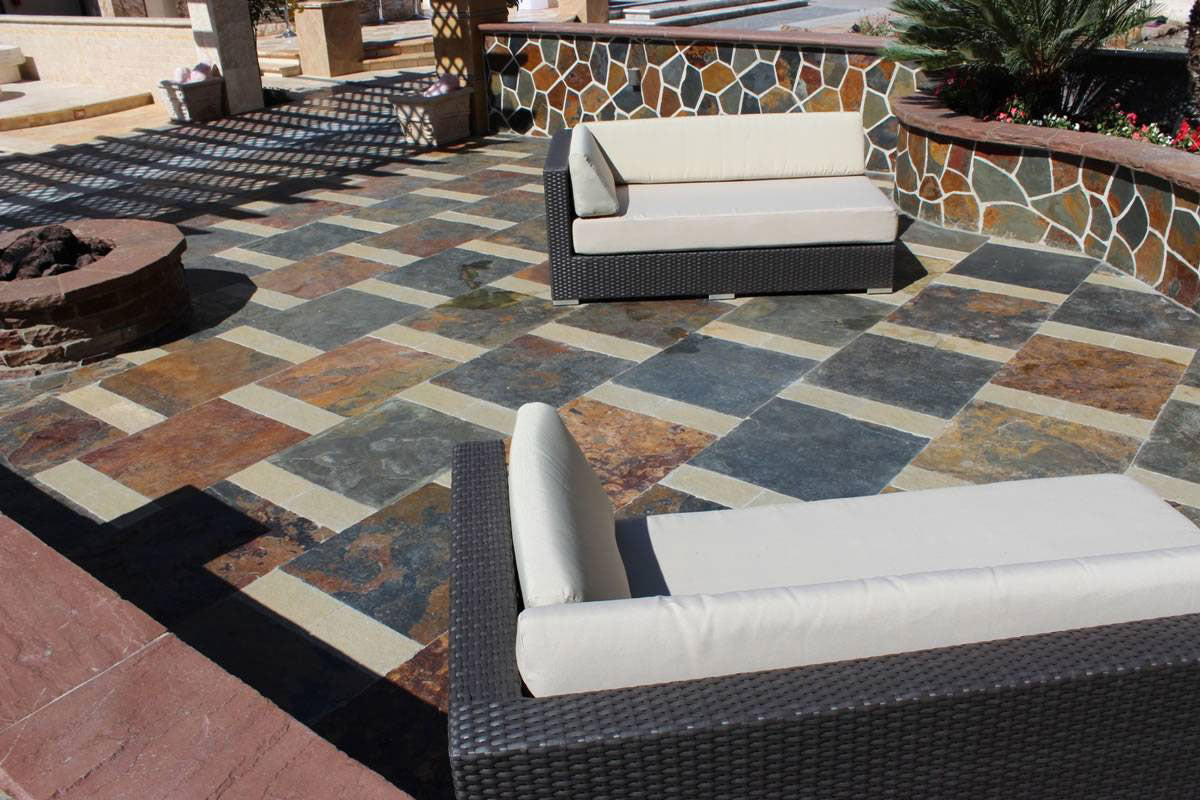 California Gold Slate Tile