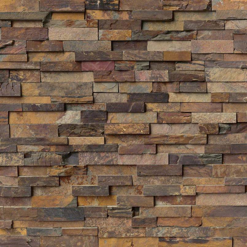 RockMount™ Stacked Stone Panels - California Gold
