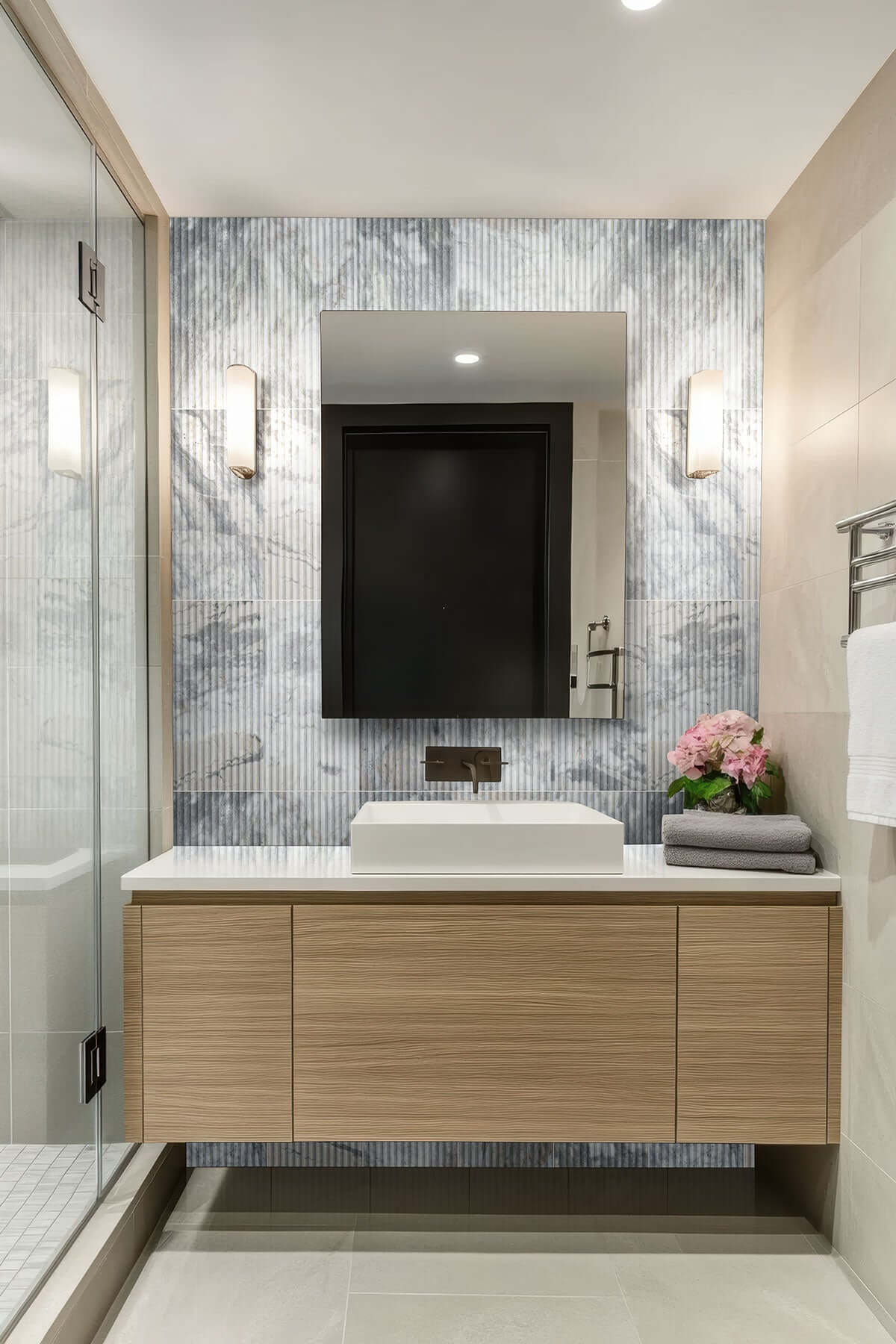 CAPRI BLUE MILANO RIBBO 12X24 HONED Wall Tile - Shop at Home Craft Studio | Call