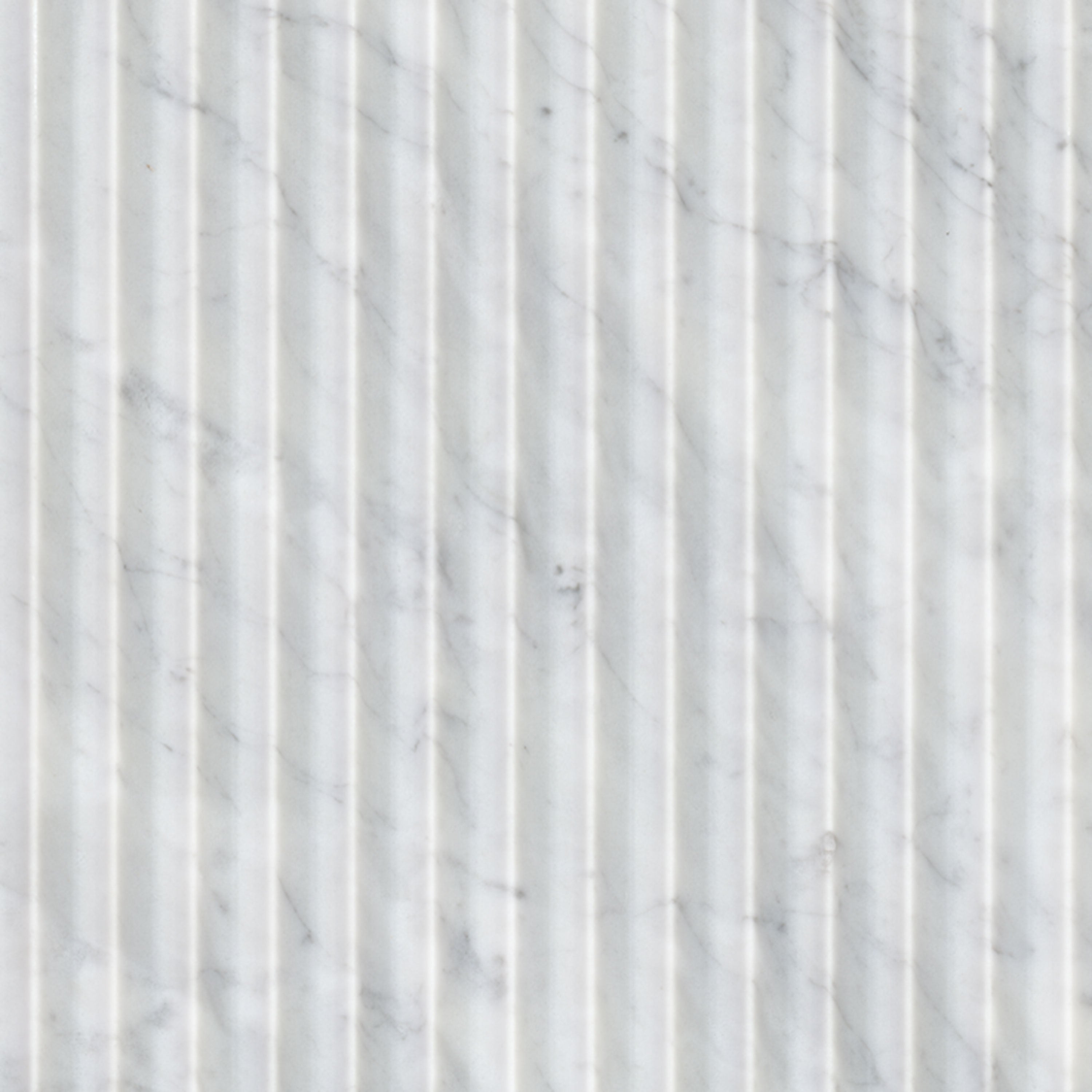 Carrara White Valentino Fluto 12x24 Honed