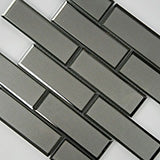 Champagne Bevel Subway Tile 2x6
