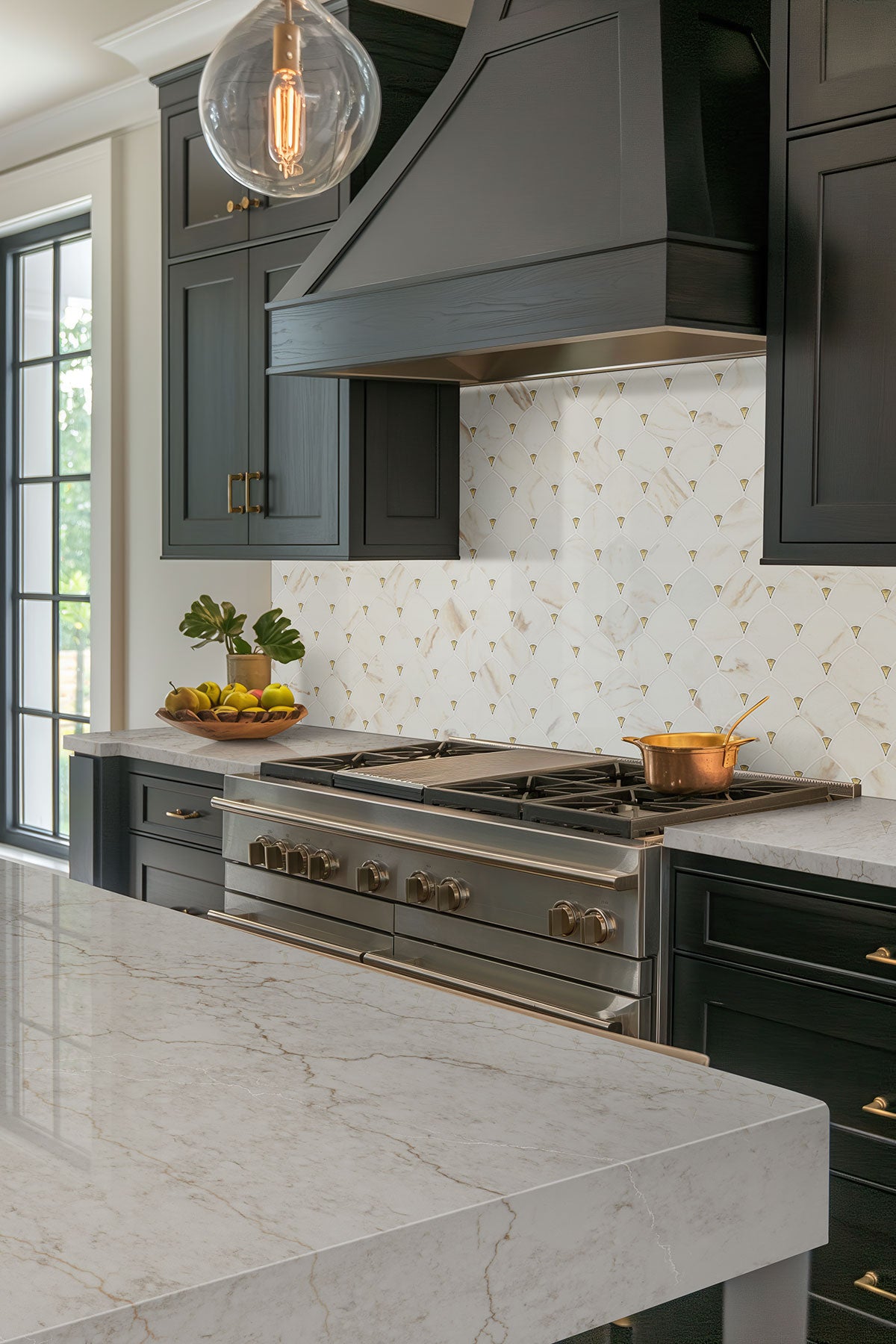 Citadel Gold Trident Tile