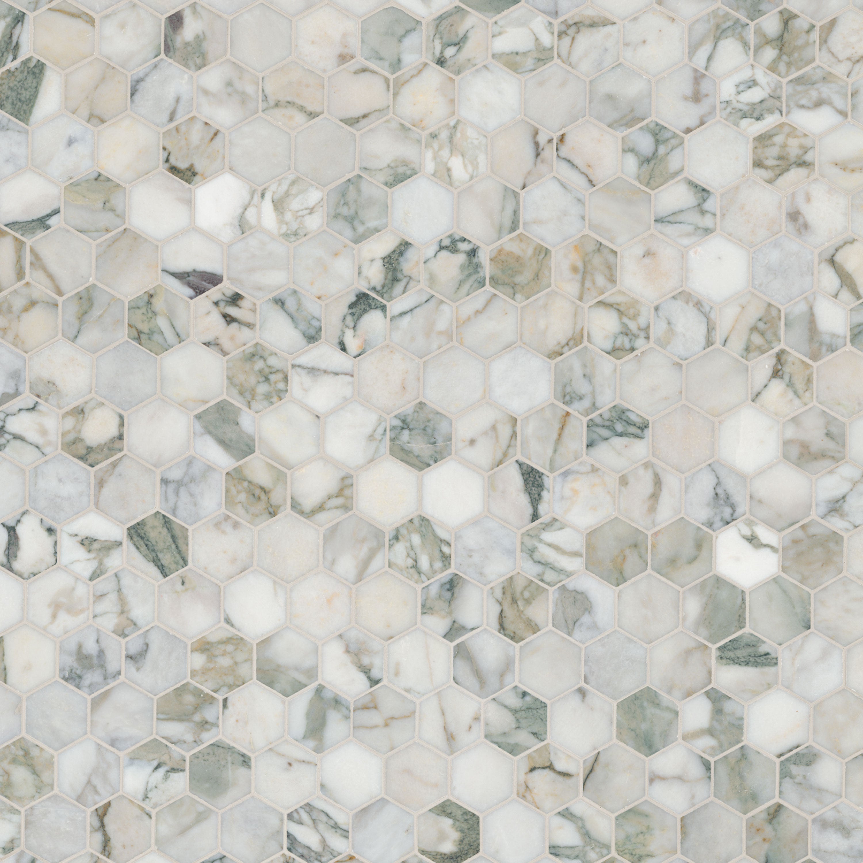 Coronado 2" Hexagon Honed