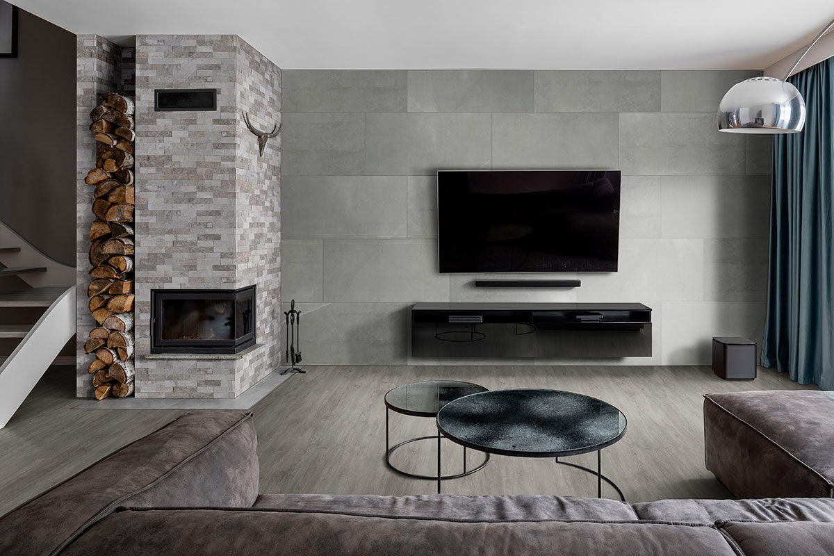 Cyrus Grayton Luxury Vinyl Tile Flooring Sample