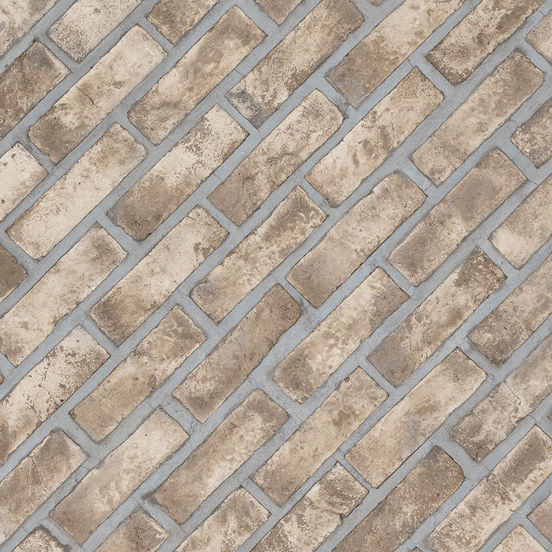 Doverton Gray Clay Brick 2.25x7.5