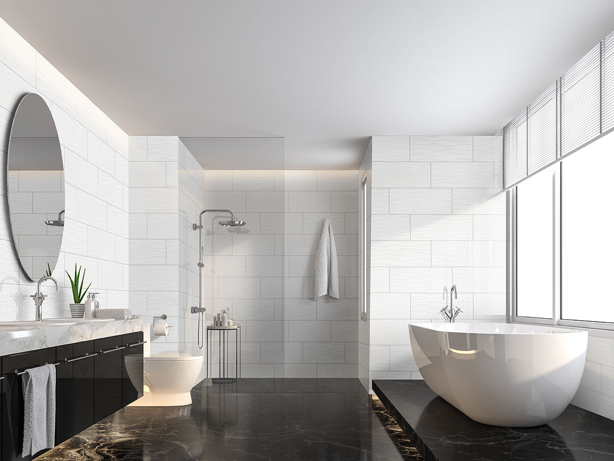 Dymo Wavy White 12x24 Glossy