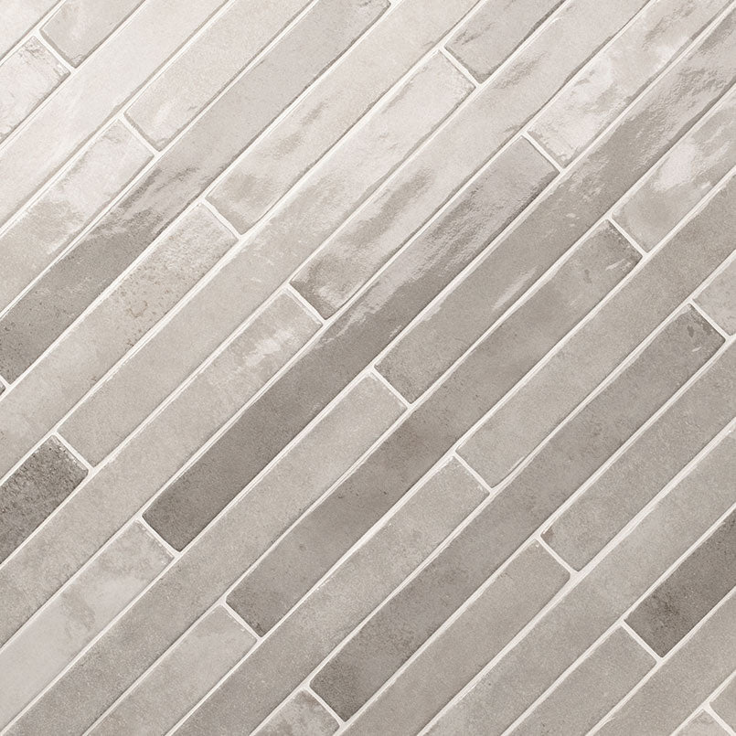 Whales Gray 2x18 Glossy