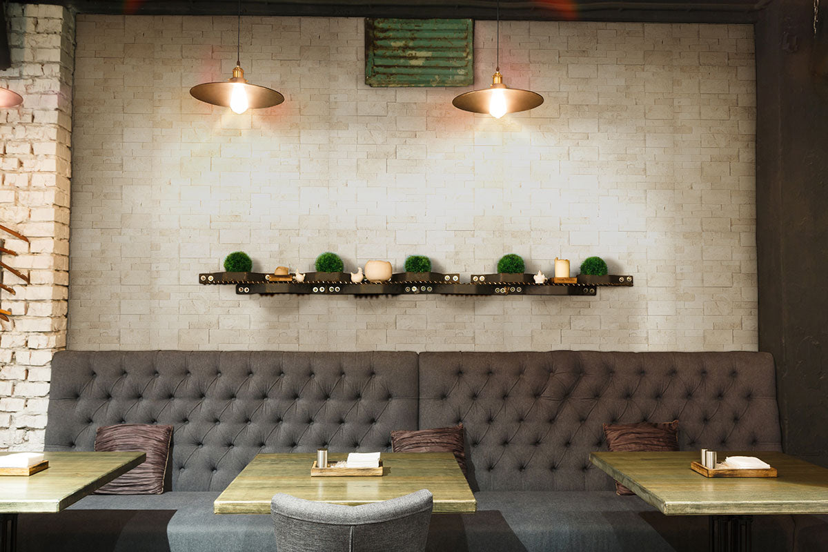 RockMount™ Stacked Stone Panels - Mayra White