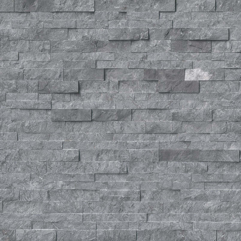RockMount™ Stacked Stone Panels - Glacial Grey
