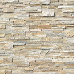 RockMount™ Stacked Stone Panels - Golden Honey