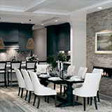 RockMount™ Stacked Stone Panels - Gray Oak