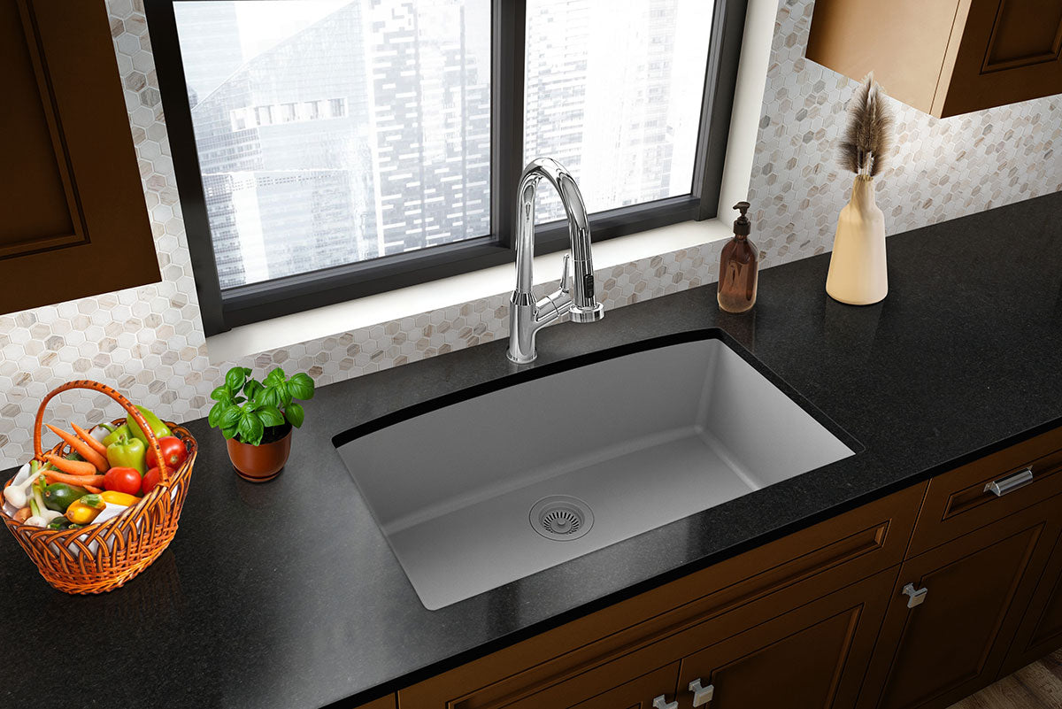 Grey Quartz Single Bowl 3219