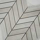 Havenwood Dove Chevron Mosaic 12x15