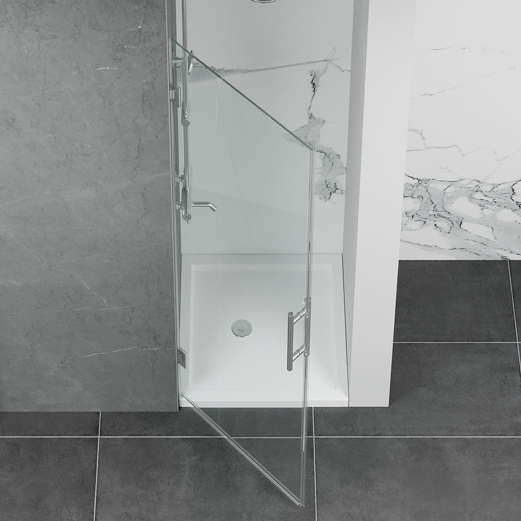 1PC Miko Hinge Door (Chrome) shower door - Shop at Home Craft Studio - 2