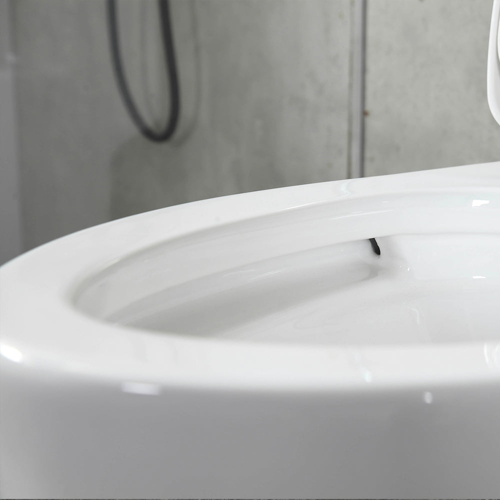 K-0332 One-Piece 28"h Dual Flush Toilet (12" Rough) - Shop at Home Craft Studio - 8