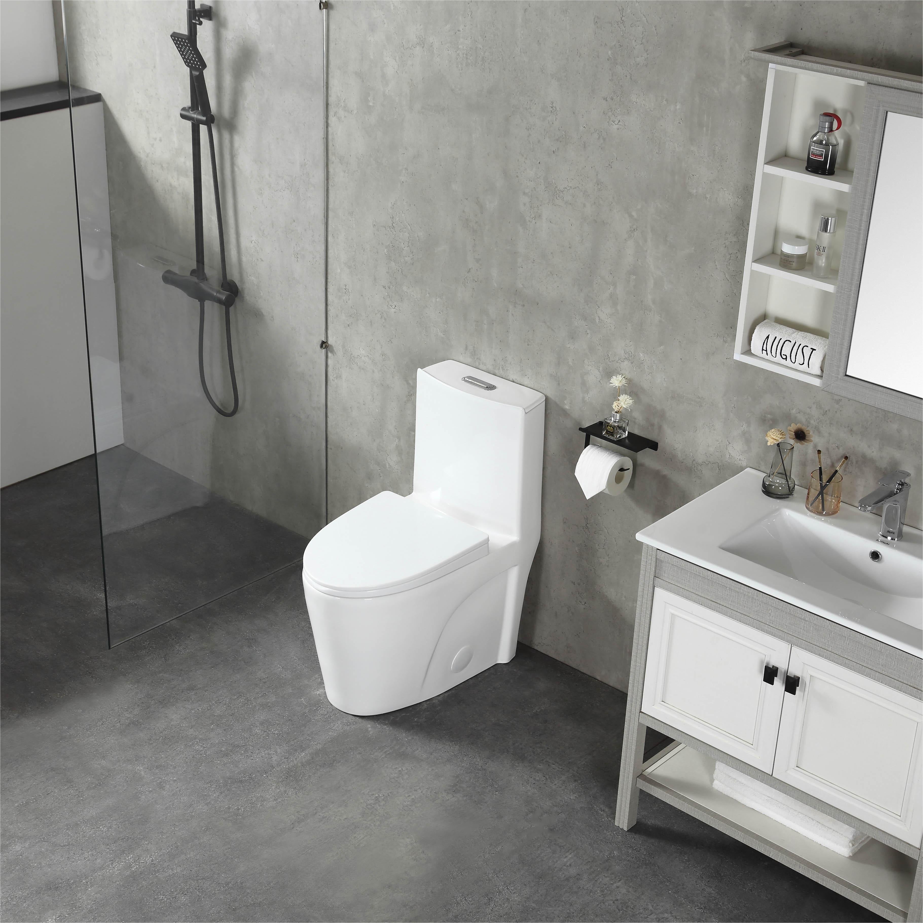 K-0382 One-Piece 28" Dual Flush Toilet (12" Rough) Toilet - Shop at Home Craft Studio - 15