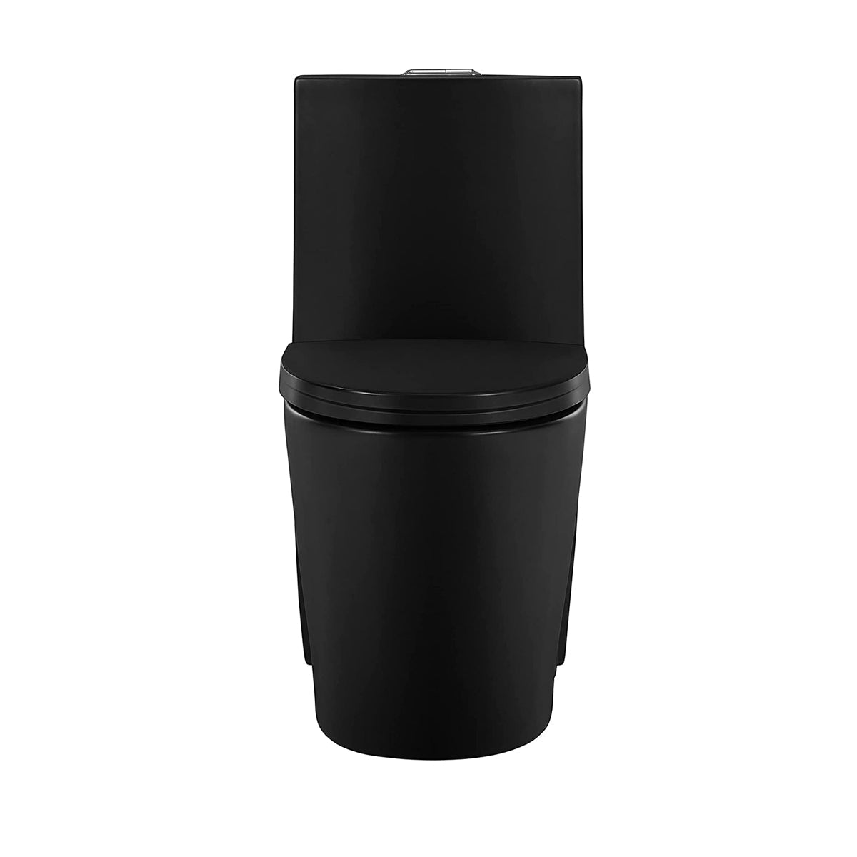 K-0382 One-Piece 28"h Dual Flush Toilet (Matte Black) - Shop at Home Craft Studio - 2
