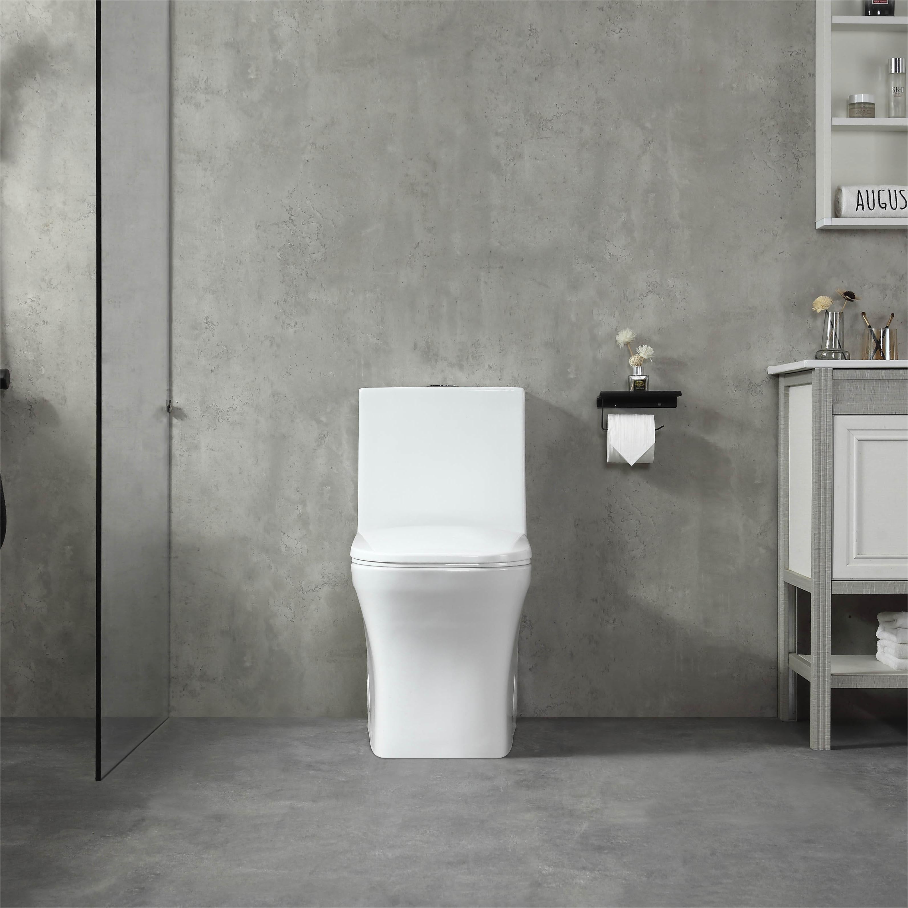 (T2706)/K-0329 One-Piece 27"h Dual Flush Toilet (12" Rough) Toilet - Shop at Home Craft Studio - 7