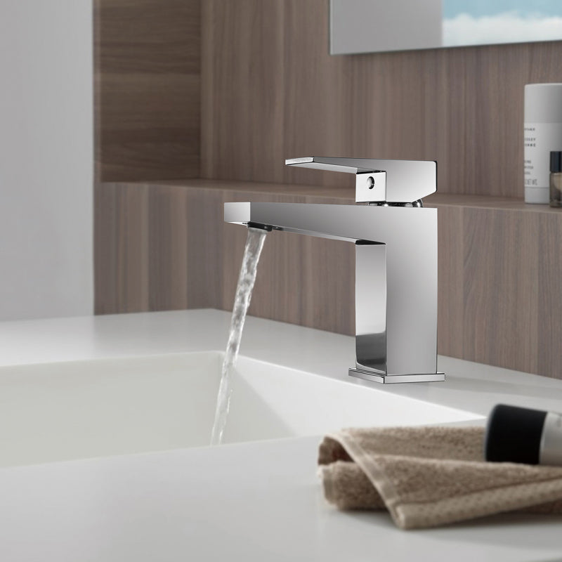 WDH16440 Single Hole Basin Faucet (Chrome) - Shop at Home Craft Studio - 1