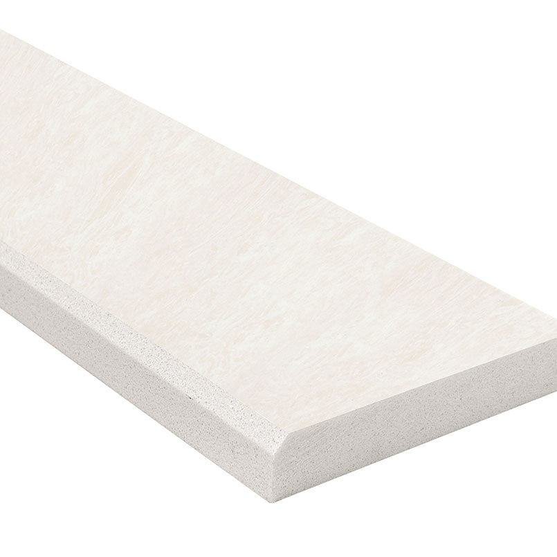 Ivory 4x36x0.62 Double Beveled Polished Threshold