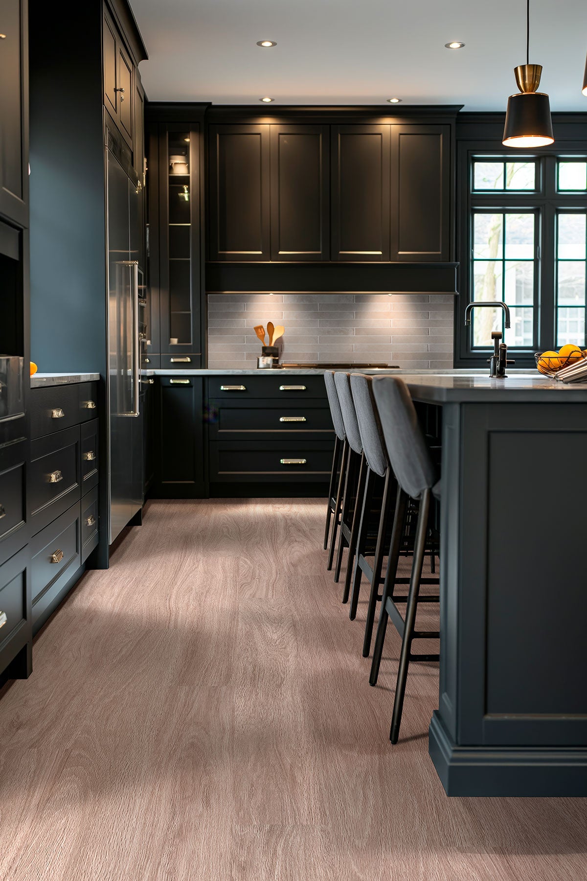 Kallum Bleached Elm Luxury Vinyl Plank Flooring