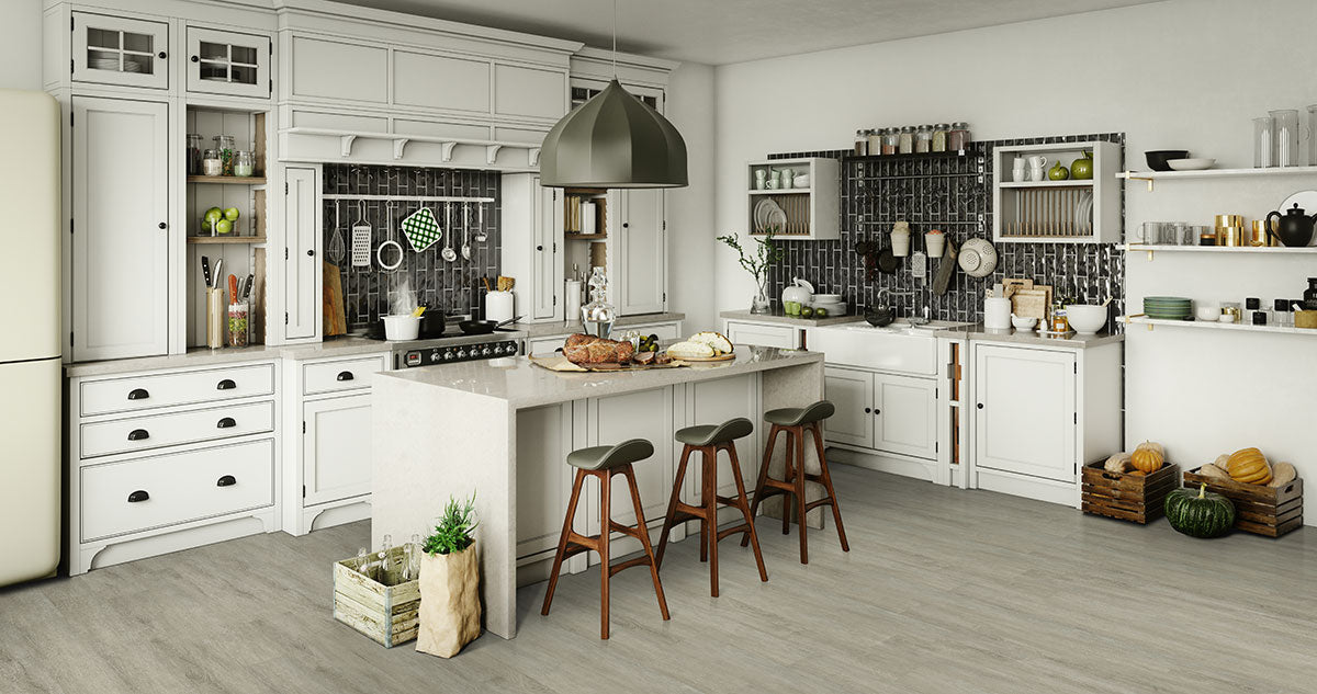 Kallum York Gray Luxury Vinyl Planks