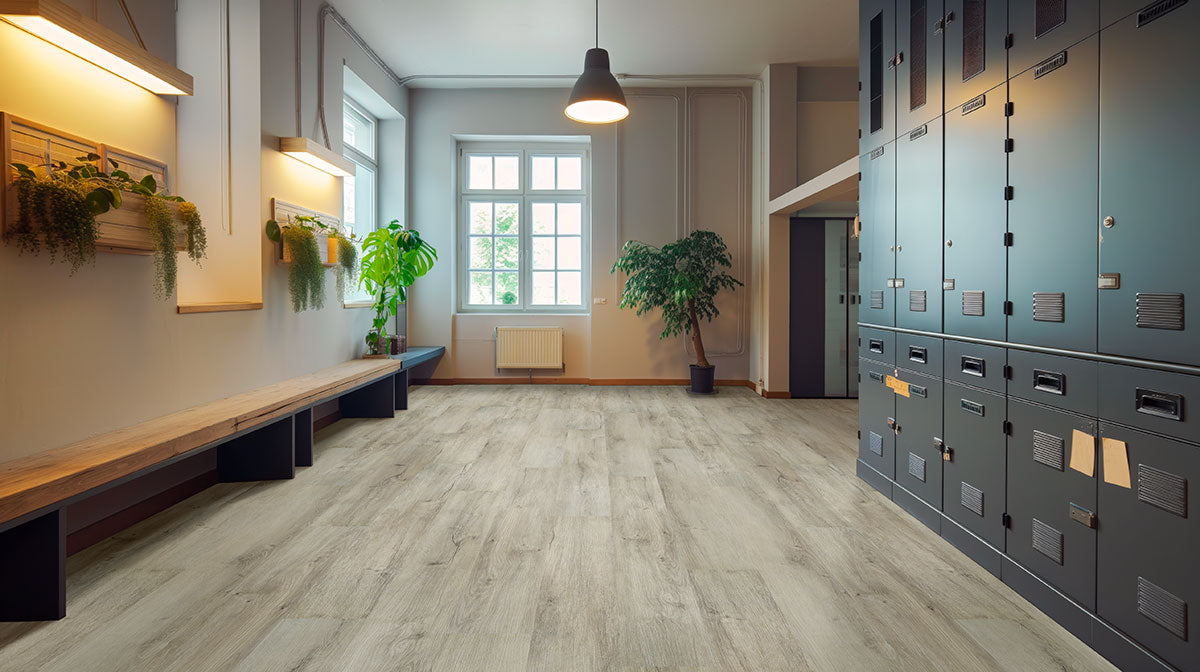 Kallum York Gray Luxury Vinyl Planks
