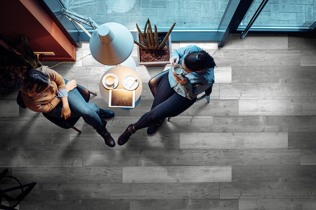 Kingsdown Gray ® Luxury Vinyl Plank Flooring